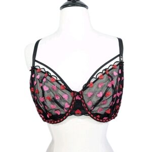 Victoria's Secret Dream Angels Bra 38DD Women Plus Size NEW Push up hearts VS